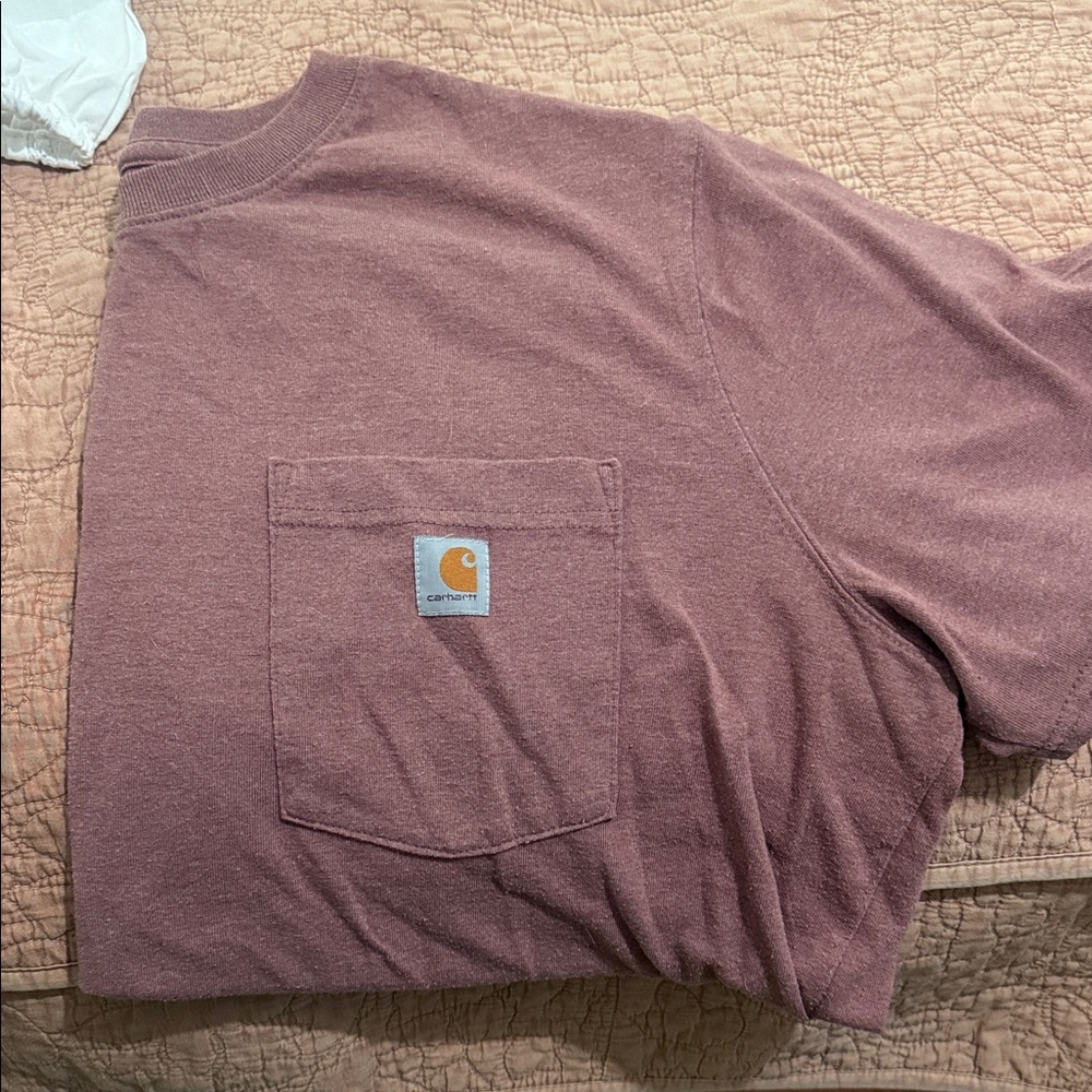 Carhartt Dusty Rose Pocket Tee